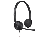 Logitech H340 Headset czarne z mikrofonem - 120306 - zdjęcie 2